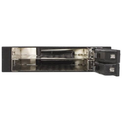  StarTech.com 2 Drive 2.5in Trayless Hot Swap SATA Mobile Rack Backplane - Dual Drive SATA Mobile Rack Enclosure for 3.5 HDD