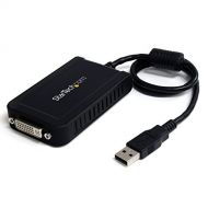 StarTech USB to DVI External Video Card Multi Monitor Adapter - USB to DVI Adapter - USB 2.0 DVI Converter - 1920x1200