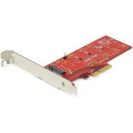 StarTech.com M2 PCIe SSD Adapter - x4 PCIe 3.0 NVMe / AHCI / NGFF / M-Key - Low Profile and Full Profile - SSD PCIe M.2 Adapter (PEX4M2E1)