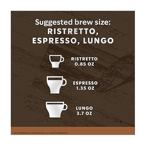 스타벅스 Starbucks by Nespresso Variety Pack Coffee (50-count single serve capsules, compatible with Nespresso Original Line System)