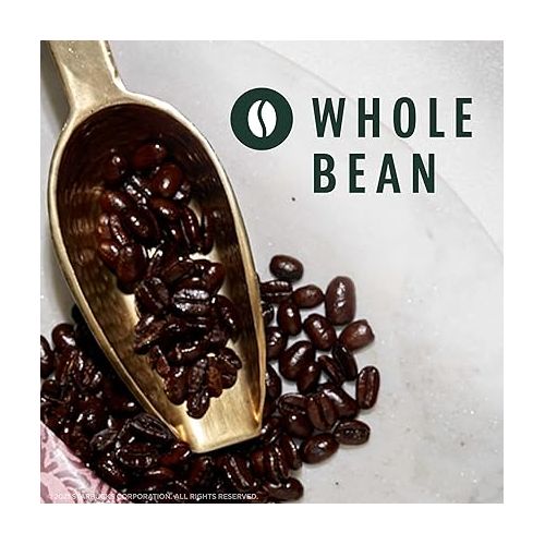스타벅스 Starbucks Dark Roast Whole Bean Coffee ? Espresso ? 100% Arabica ? 1 bag (18 oz)