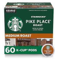 Starbucks Medium Roast K-Cup Coffee Pods ? Pike Place for Keurig Brewers ? 1 box (40 pods)