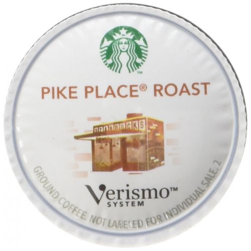 스타벅스 Starbucks Pike Place Roast Coffee Verismo Pods, 12 count