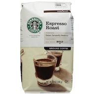 Starbucks Espresso Ground Coffee, 12 oz (Packaging May Vary)