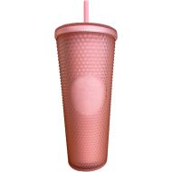 Starbucks 2022 Valentines Soft Touch Pink Studded Venti (24 oz.) Tumbler