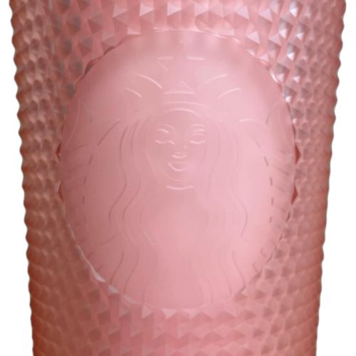 스타벅스 Starbucks 2022 Valentines Soft Touch Pink Studded Venti (24 oz.) Tumbler