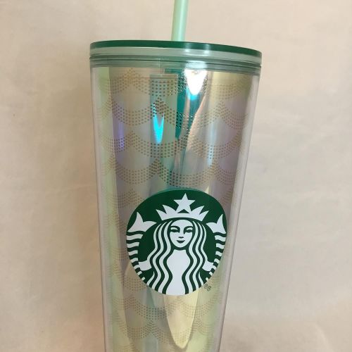 스타벅스 Starbucks Holiday 2019 Acrylic Cold Cup Tumbler 20oz Iridescent