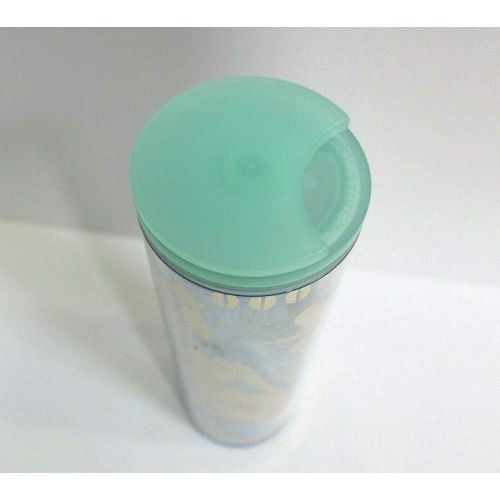 스타벅스 Starbucks Mermaid Scale Clear Acrylic Cold Cup Grande Tumbler, 16 fl oz