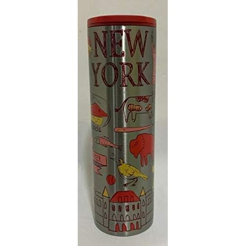 스타벅스 Starbucks NY State 16Oz Stainless Steel Tumbler