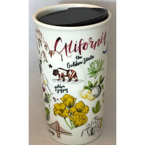 스타벅스 Starbucks 2016 California Collectors 10 oz Ceramic Tumbler