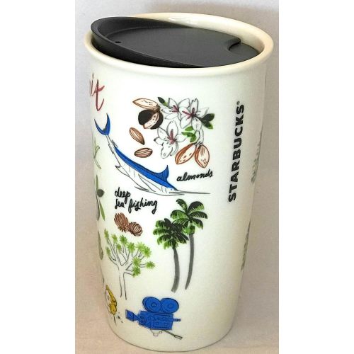 스타벅스 Starbucks 2016 California Collectors 10 oz Ceramic Tumbler