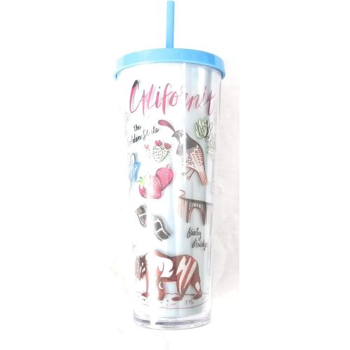 스타벅스 Starbucks California 24oz Venti Cold Cup Traveler Tumbler