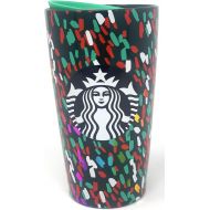 Starbucks 2019 Holiday Season GREEN CONFETTI TUMBLER (12 OZ)