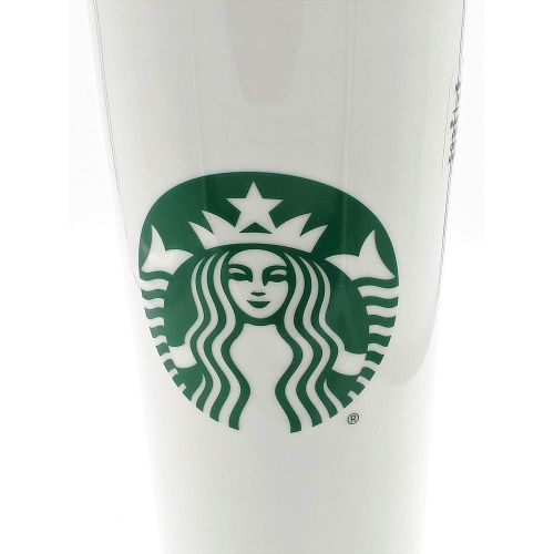 스타벅스 Starbucks Double Wall Ceramic Traveler, 12 fl oz