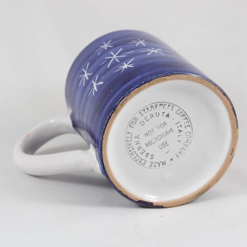 스타벅스 Starbucks Coffee Deruta Italy Hand Panted Mug 16 Oz.