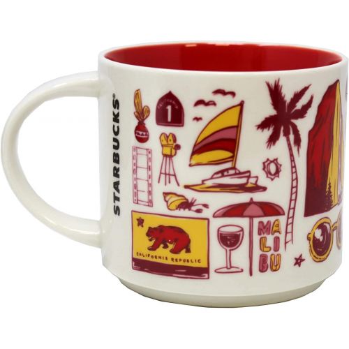 스타벅스 Starbucks Been There Series California Mug, 14 Oz