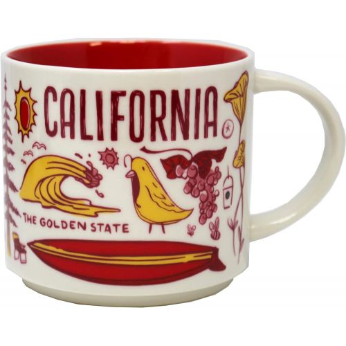 스타벅스 Starbucks Been There Series California Mug, 14 Oz