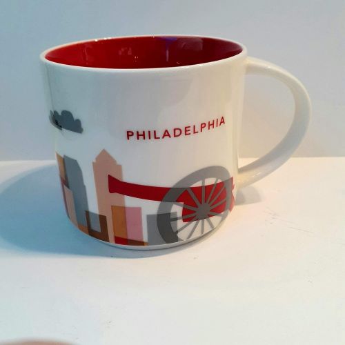 스타벅스 Starbucks, You Are Here Collection, Philadelphia Mug, 14 Fl Oz