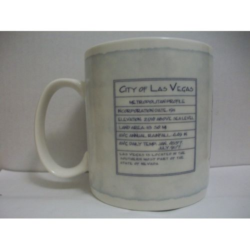 스타벅스 Starbucks Coffee 2006 Architect Mug, 18 oz. Las Vegas