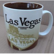 2009 Las Vegas Nevada Starbucks Icon Global Collector Series Coffee Tea Mug