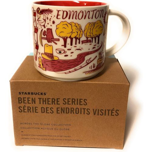스타벅스 Starbucks EDMONTON, Alberta Canada Been There Series Coffee Mug 14 Fl Oz