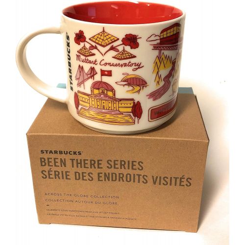 스타벅스 Starbucks EDMONTON, Alberta Canada Been There Series Coffee Mug 14 Fl Oz