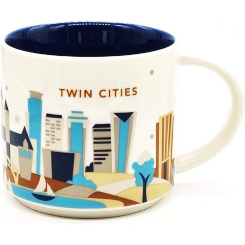 스타벅스 Starbucks Twin Cities You Are Here Collection Mug (011024673)