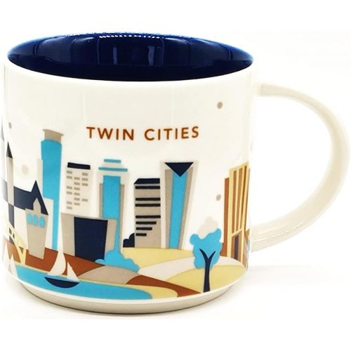 스타벅스 Starbucks Twin Cities You Are Here Collection Mug (011024673)