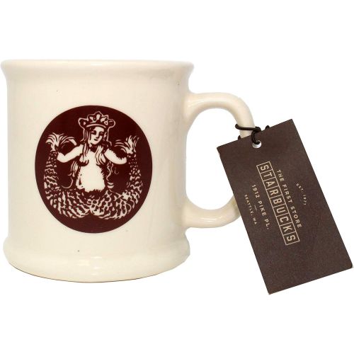 스타벅스 Starbucks The First Store - Pike Place Market Mug, 14 Fl Oz