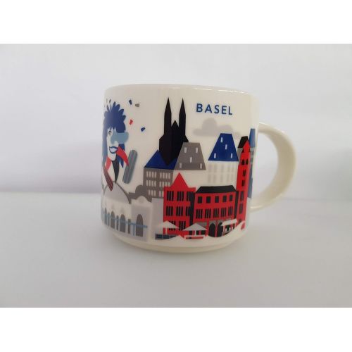 스타벅스 Starbucks City Mug You are Here Collection Basel Schweiz Switzerland Kaffeetasse Coffee Cup