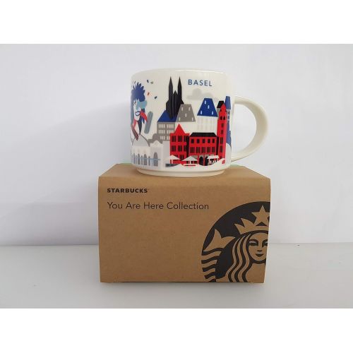 스타벅스 Starbucks City Mug You are Here Collection Basel Schweiz Switzerland Kaffeetasse Coffee Cup
