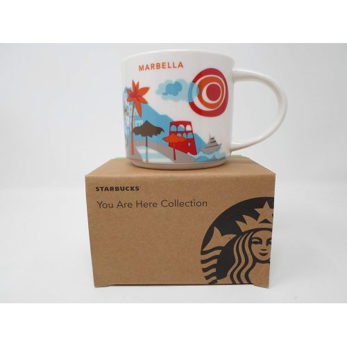 스타벅스 Starbucks Marbella You Are Here Collection Coffee Mug (16 fl oz/473 ml)