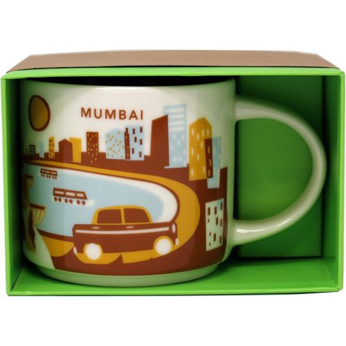 스타벅스 Starbucks Mumbai - India You Are Here YAH Collection Coffee Mug