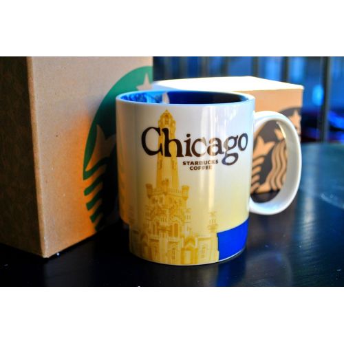 스타벅스 Starbucks Coffee 2011 Chicago Mug, 16 fl oz