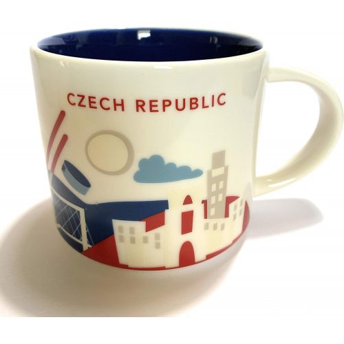스타벅스 Starbucks Czech Republic You Are Here YAH Coffee Mug