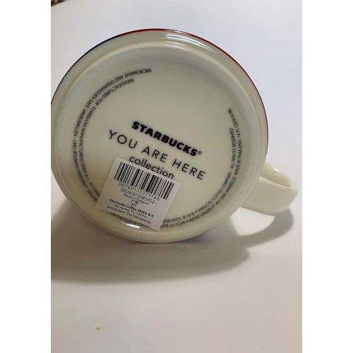 스타벅스 Starbucks Czech Republic You Are Here YAH Coffee Mug