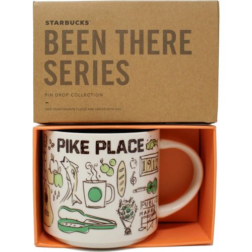 스타벅스 Starbucks Been There Series - Pike Place Market Mug, 14 Fl Oz