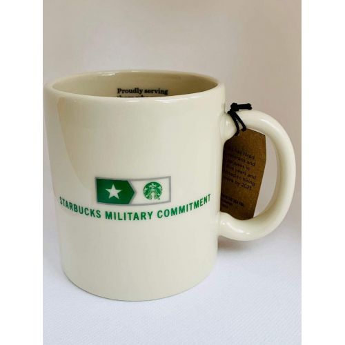 스타벅스 STARBUCKS MILITARY COMMITMENT Made in USA Coffee Mug