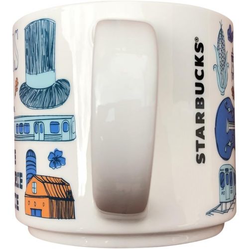 스타벅스 Starbucks Been There Series Collectible Coffee Mug (Illinois)