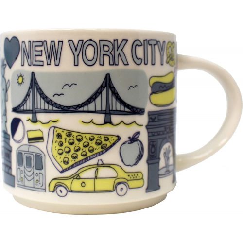 스타벅스 Starbucks Been There Mug - New York City, 14 FL Oz (011086601)