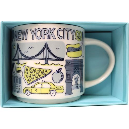 스타벅스 Starbucks Been There Mug - New York City, 14 FL Oz (011086601)