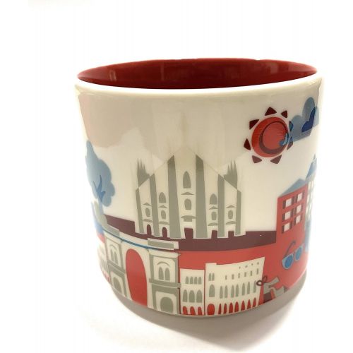 스타벅스 Starbucks Milan (Italy) You Are Here YAH Coffee Mug