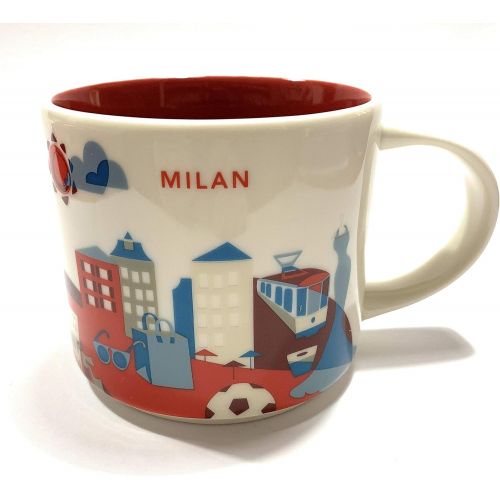 스타벅스 Starbucks Milan (Italy) You Are Here YAH Coffee Mug