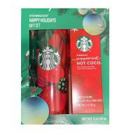Starbucks Peppermint and Double Chocolate Hot Cocoa and Travel Mug Set