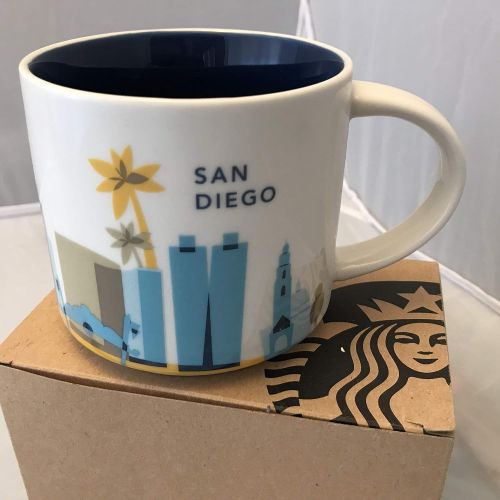 스타벅스 Starbucks New You Are Here Collection San Diego, 14 oz