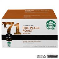 Starbucks Pike Place Torrefaction Roast, K-Cup for Keurig Brewers, 108 Count ,Starbucks-aw5j