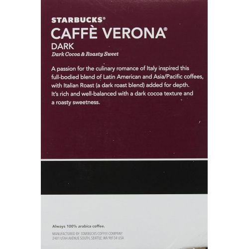 스타벅스 Starbucks Caffe Verona Coffee K-Cups