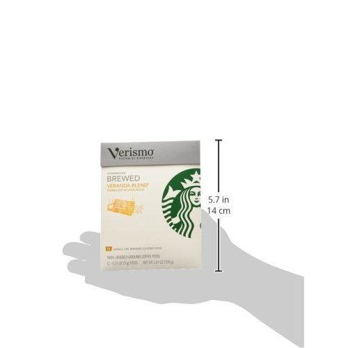 스타벅스 Starbucks Veranda Blend Coffee Verismo Pods, 96 Count