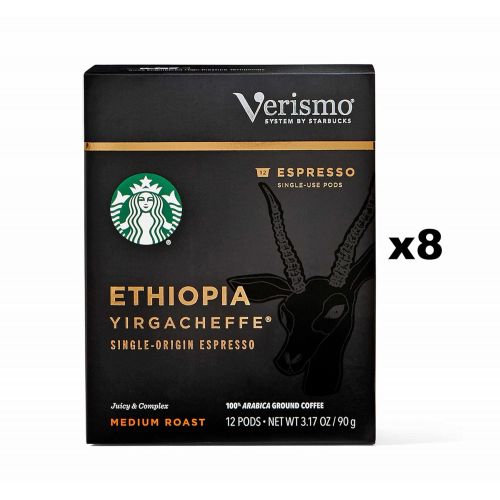 스타벅스 Starbucks Verismo Pods 96 Count (Caffe Verona)