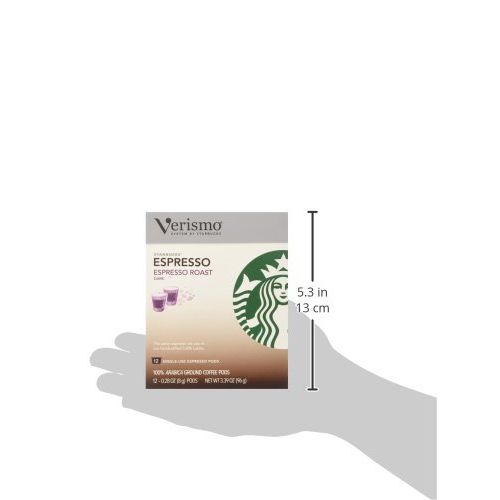 스타벅스 HONEYSUGAR Starbucks Verismo Pods 96 Count (Espresso)